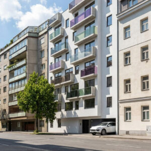 Voransicht eines Wohnbauprojekts in Wien durch die Paschinger Architekten