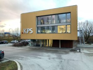 Das Bürogebäude KPS in Guntramsdorf ist fertig für den Einzug - Außenansicht